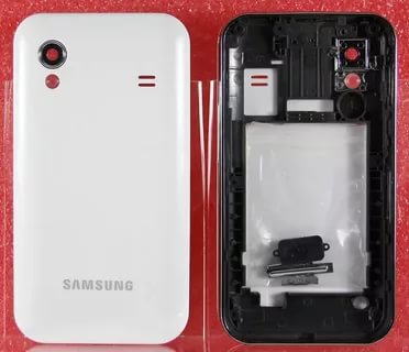 фото Корпус для телефона Samsung S5830 Белый магазина Альфатехник являющийся официальным дистрибьютором в России 