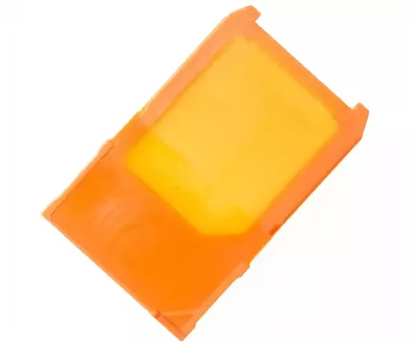 фото Контейнер SIM для Sony LT28i (Ion) Оранжевый магазина Альфатехник являющийся официальным дистрибьютором в России