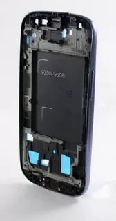 фото Рамка дисплея Samsung i9300I Синяя магазина Альфатехник являющийся официальным дистрибьютором в России 