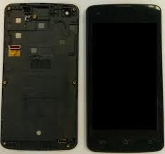фото Дисплей Highscreen Spark 2 в сборе с тачскрином Черный магазина Альфатехник являющийся официальным дистрибьютором в России