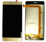 фото Дисплей Highscreen Power Rage Evo в сборе с тачскрином Золото магазина Альфатехник являющийся официальным дистрибьютором в России