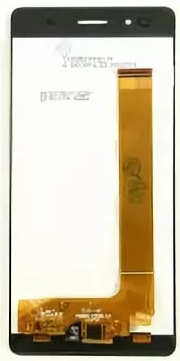 фото Дисплей Highscreen Power Ice Evo в сборе с тачскрином Золото магазина Альфатехник являющийся официальным дистрибьютором в России