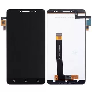 фото Дисплей Alcatel OT-9008D (A3 XL) в сборе с тачскрином Черный магазина Альфатехник являющийся официальным дистрибьютором в России 